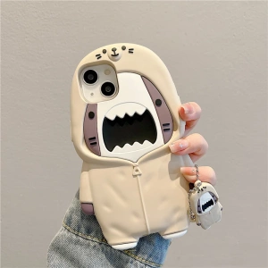 3d shark phone case(Iphone )