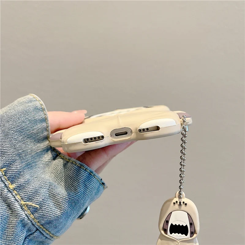 3d shark phone case(Iphone )