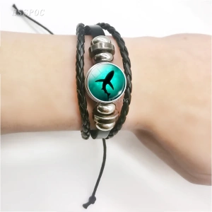 Black shark bracelet