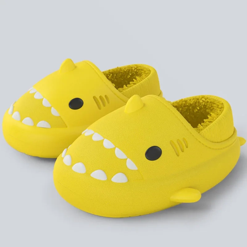 Childrens shark slippers