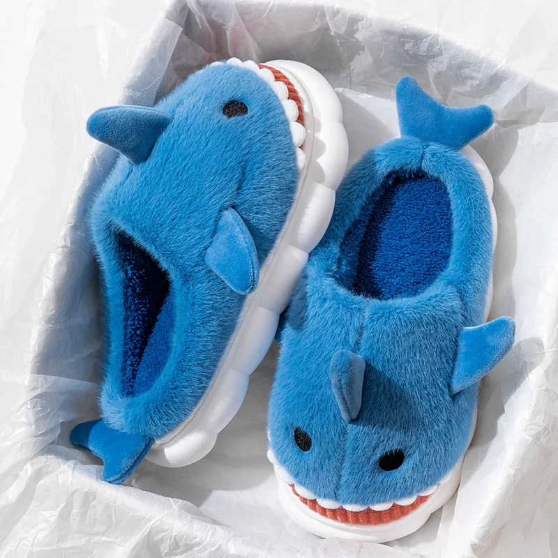 Cute shark slippers