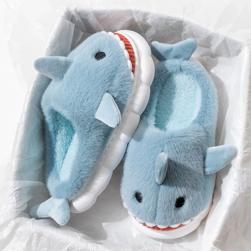 Cute shark slippers