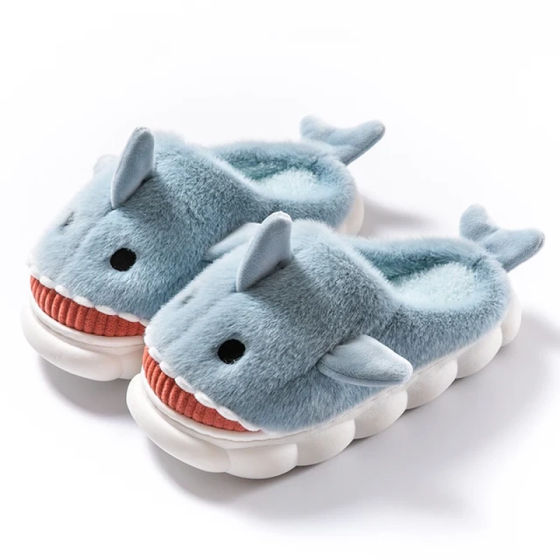 Cute shark slippers