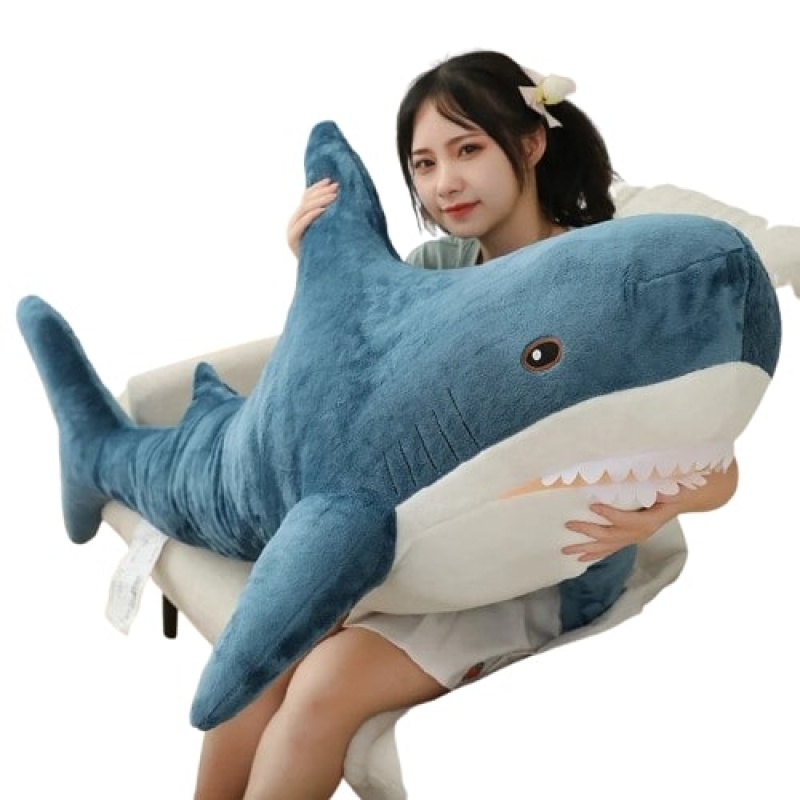 Giant shark plush