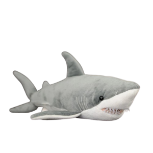 Great white shark plush