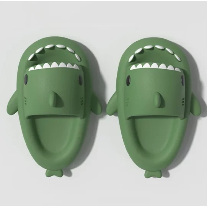 Green shark slides