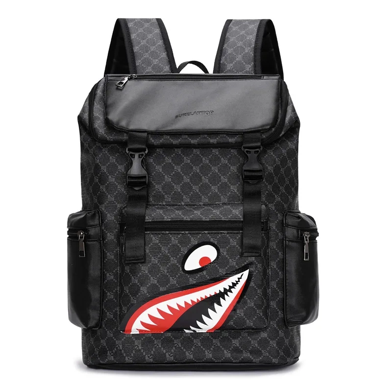 Leather shark bag