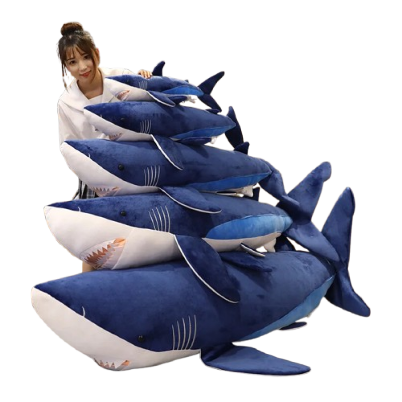 Life size shark plush