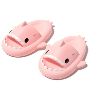 Pink shark slides