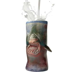 Shark beer mug