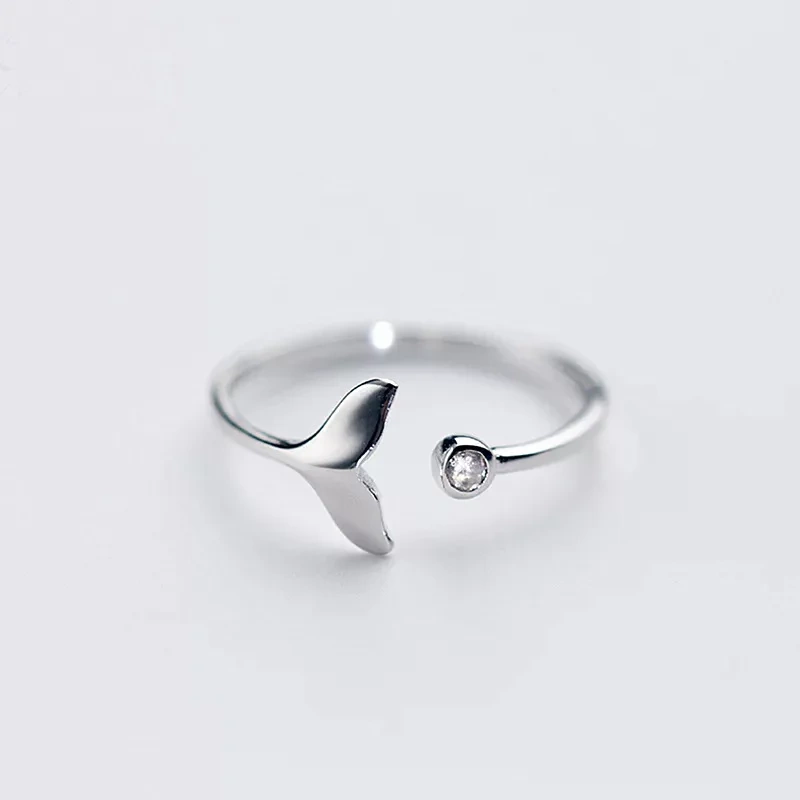 Shark engagement ring