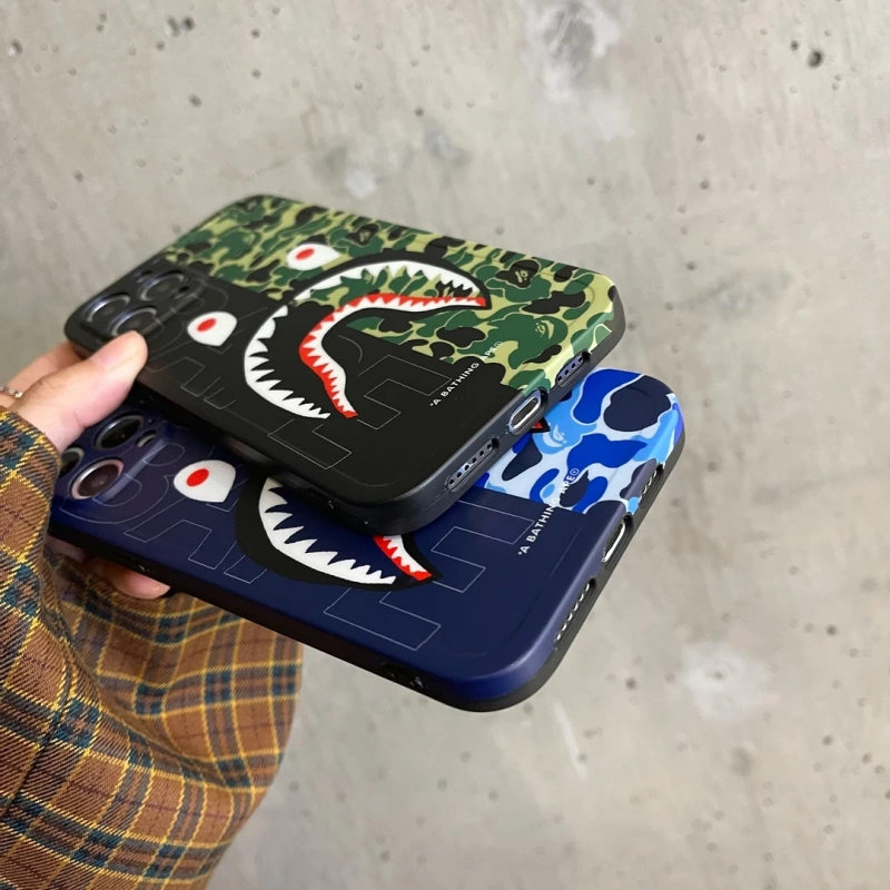 Shark face phone case (iPhone )