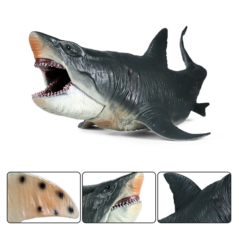 Shark figurines plastic