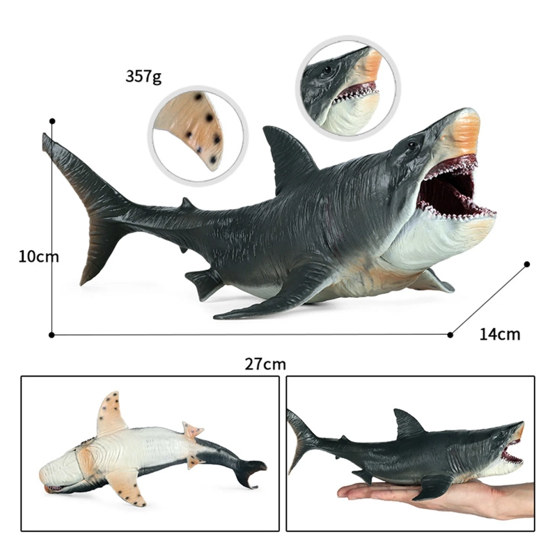 Shark figurines plastic