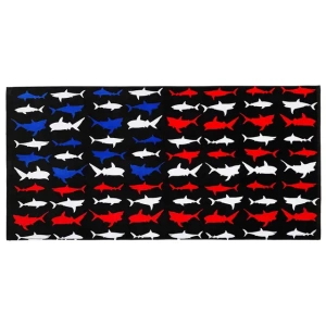 Shark flag beach