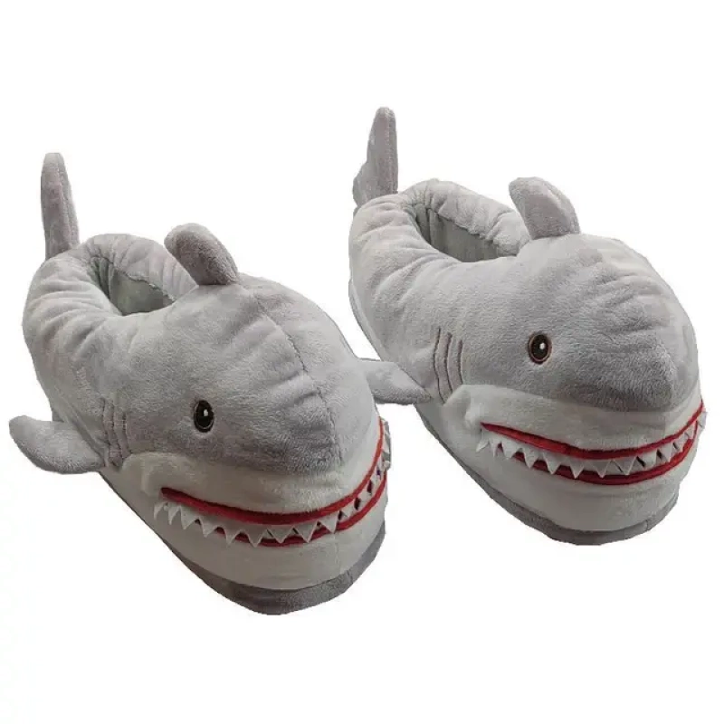 Shark house slippers