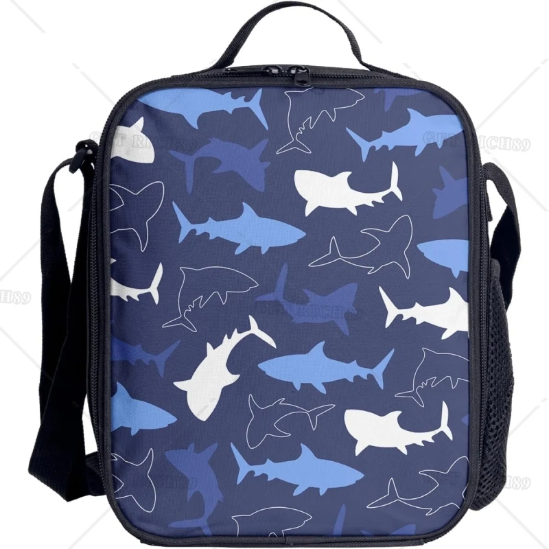 Shark lunch bag