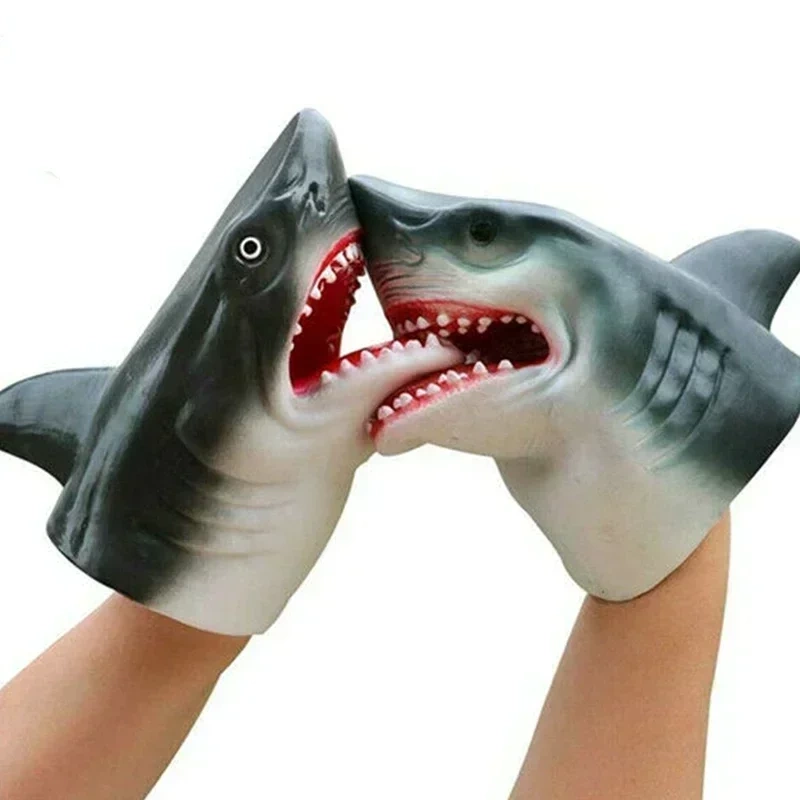 Shark puppet toy