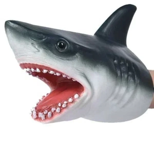 Shark puppet toy