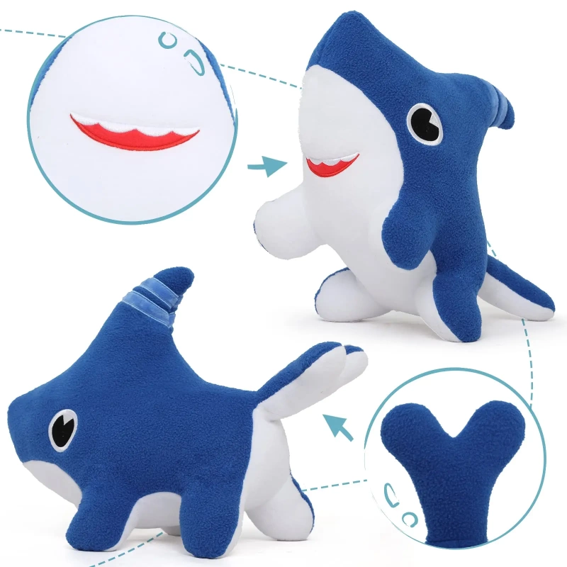 Shark puppy plush