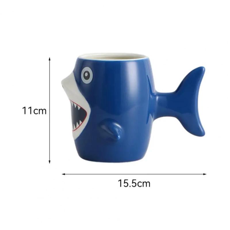 Shark shaped mug