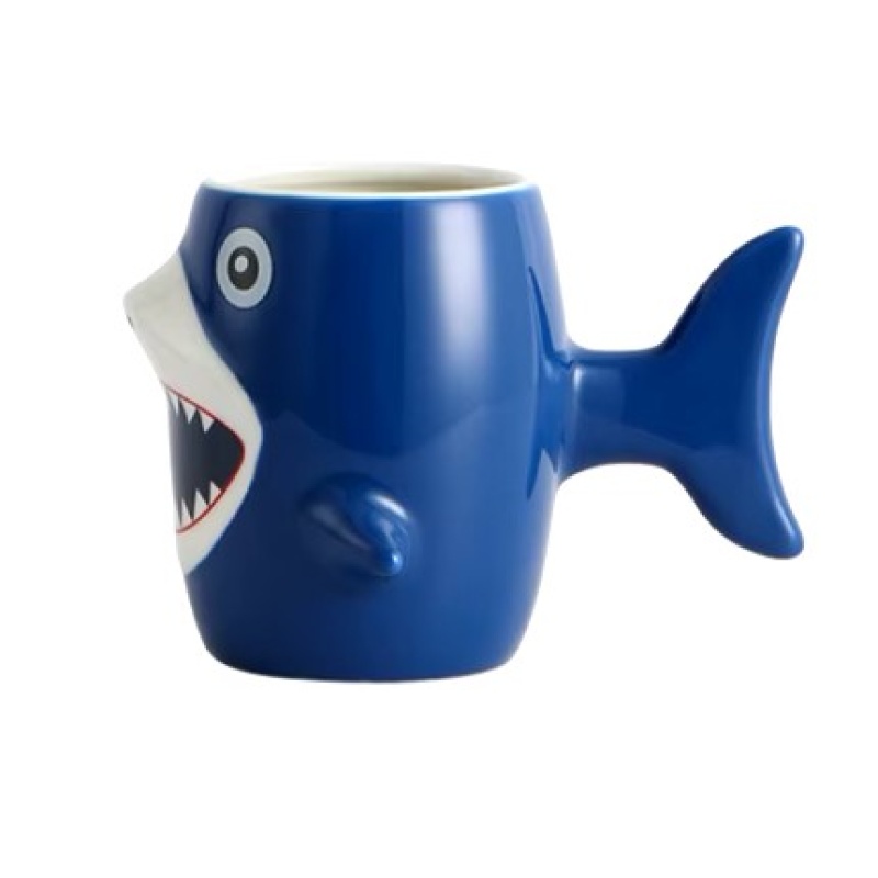 Shark shaped mug