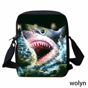 Shark shoulder bag