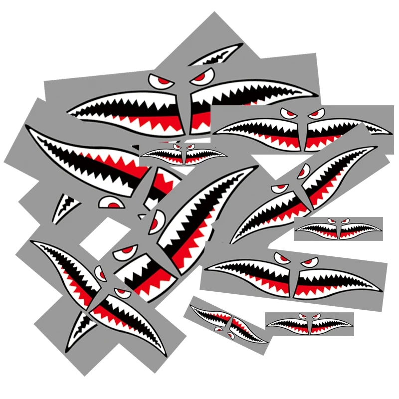 Shark stickers for bikes