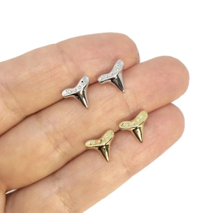 Shark tooth earrings