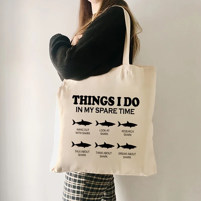 Shark tote bag