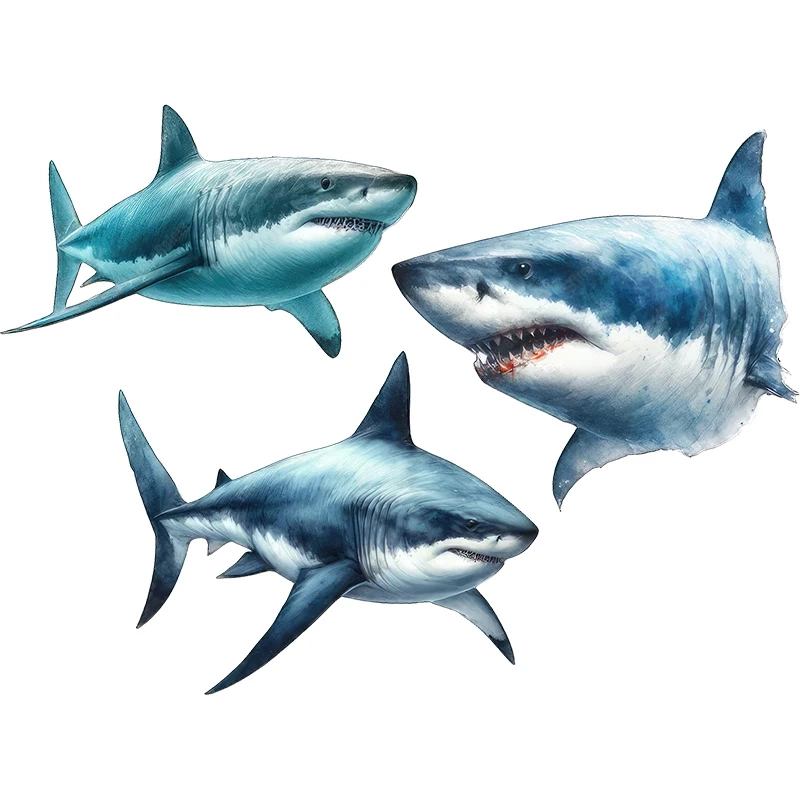 Shark wall stickers