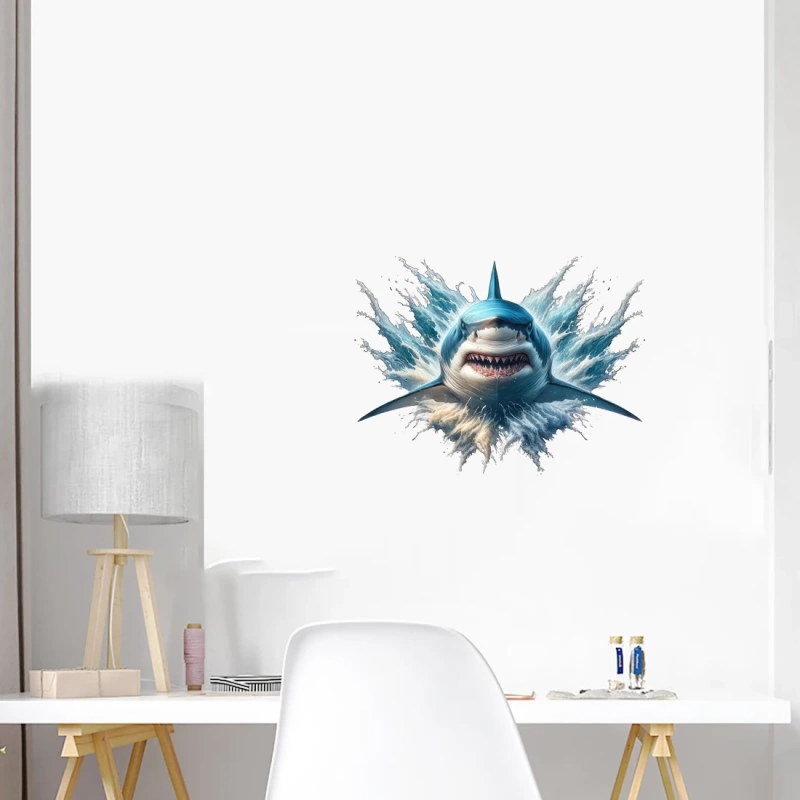 Shark wall stickers