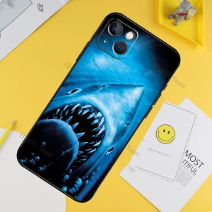 Silicone shark phone case (iPhone )