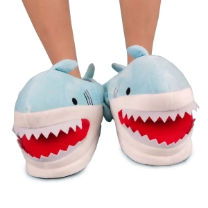 Soft shark slippers