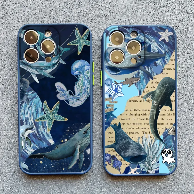 whale shark phone case (iPhone )