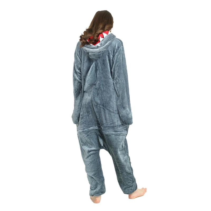 Adult onesie pajamas shark​