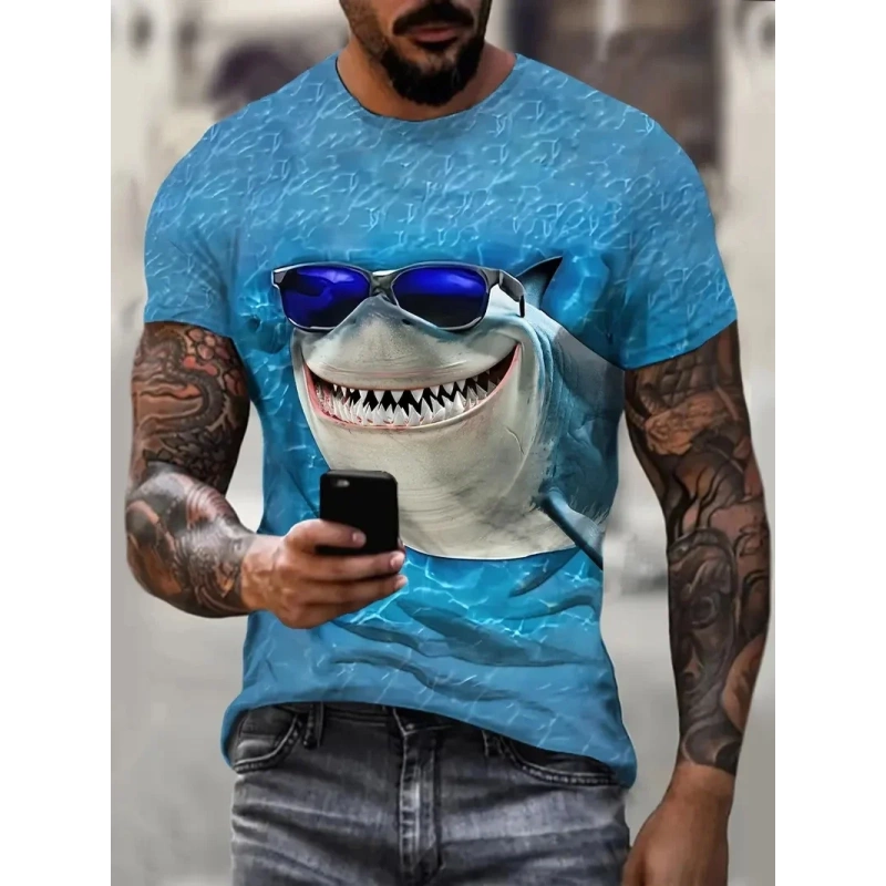 Funny shark t-shirt