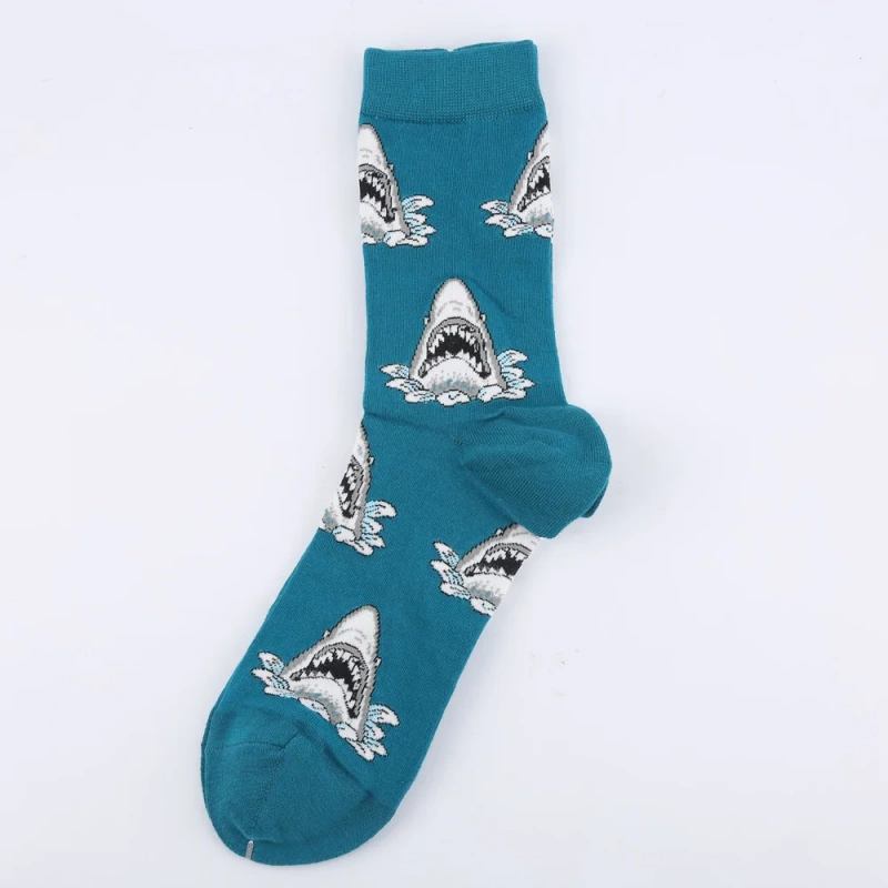 Great white shark socks