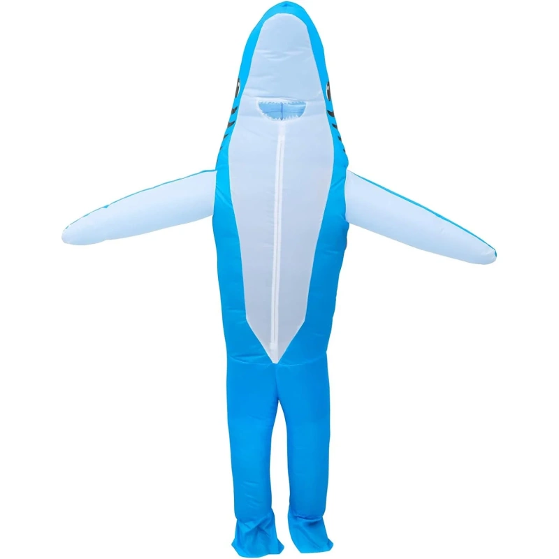 Inflatable shark costume