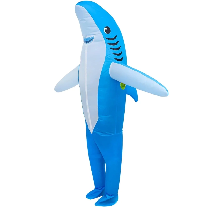 Inflatable shark costume