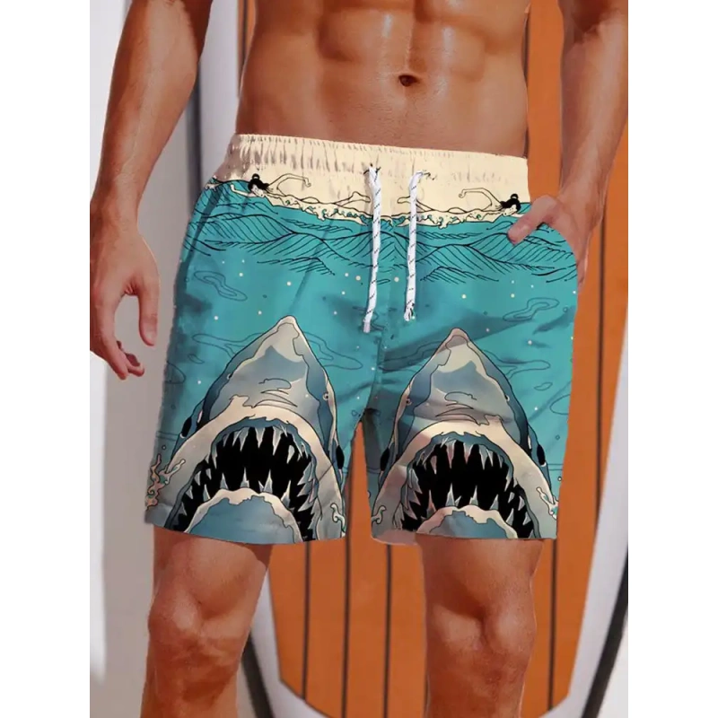 Mens shark shorts