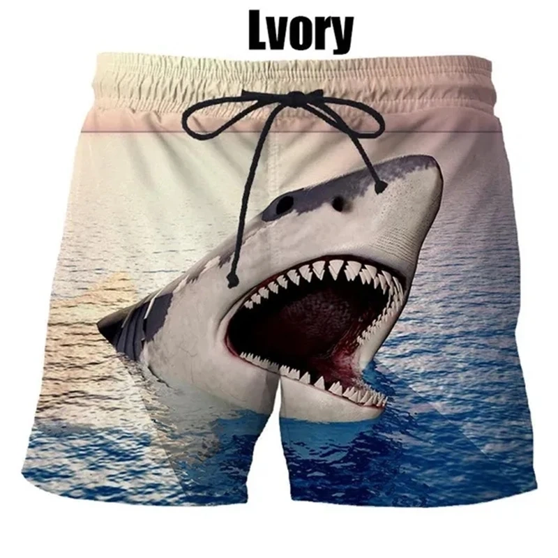 Mens shark swim shorts​