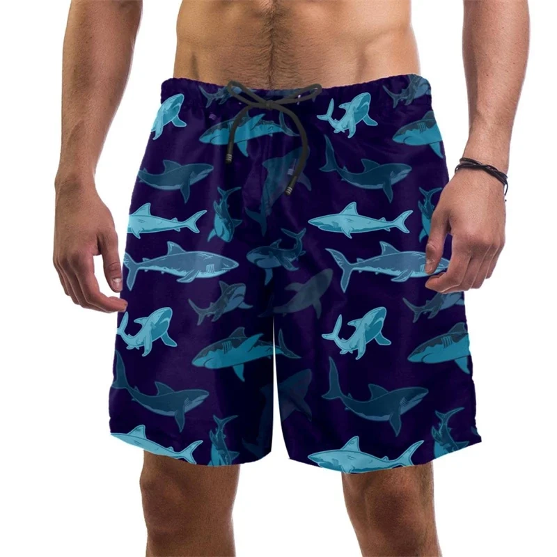 Shark beach shorts