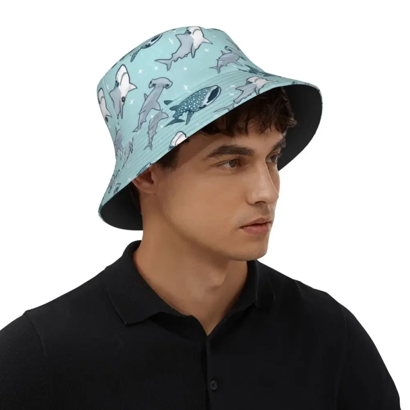 Shark bucket hat