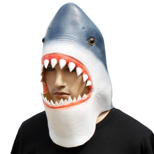 Shark head costume