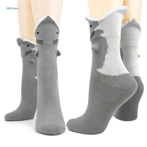 Shark mouth socks