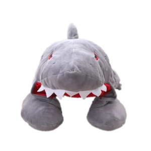 Shark plush hat