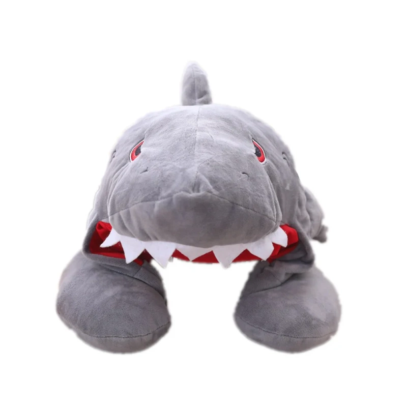 Shark plush hat