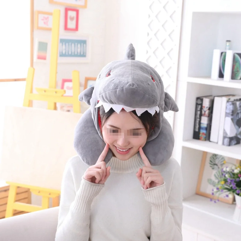 Shark plush hat