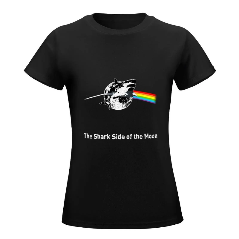 Shark side of the moon t-shirt